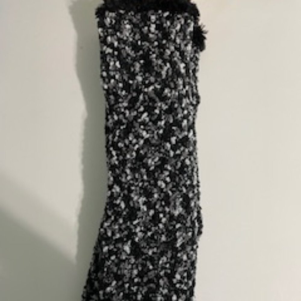 Black & gray fleece slipper socks-brand new-